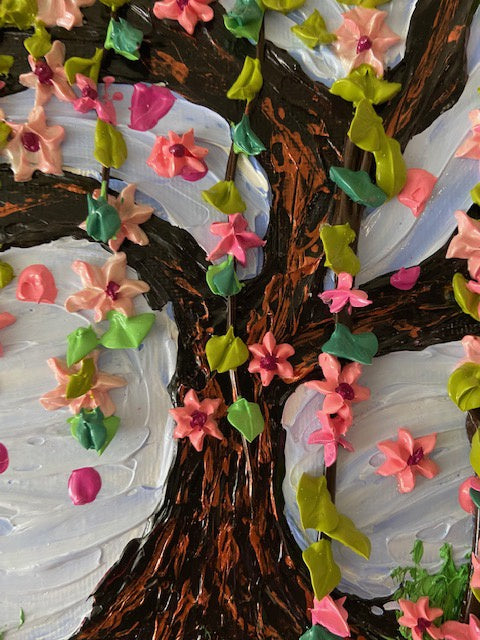 3D cherry blossom tree