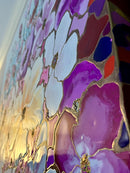 Floral Fusion: Pink Harmony with an Orange Infusion-8