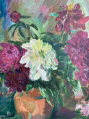 Peonies in a Terracotta Vase-7