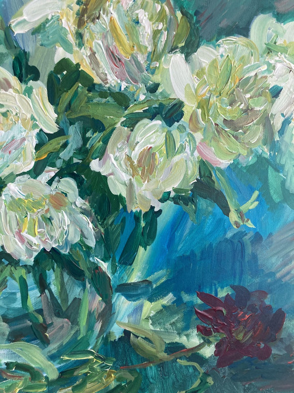 Peonies. Shades Of Light
