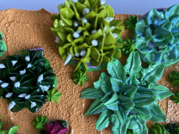 3D succulents