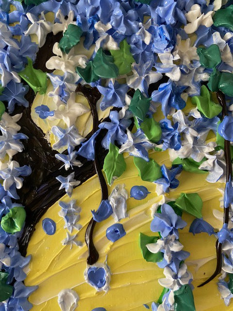 3D wisteria tree