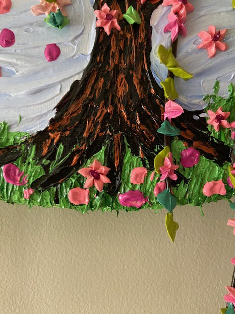 3D cherry blossom tree