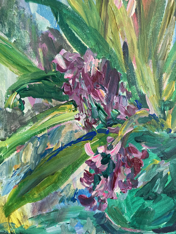 Hyacinths. Floral Composition