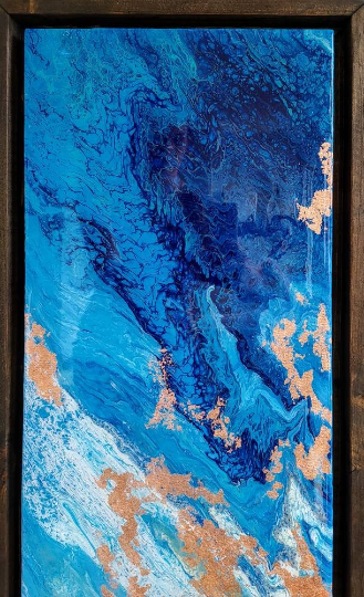 Resin Gold Foil Series Long