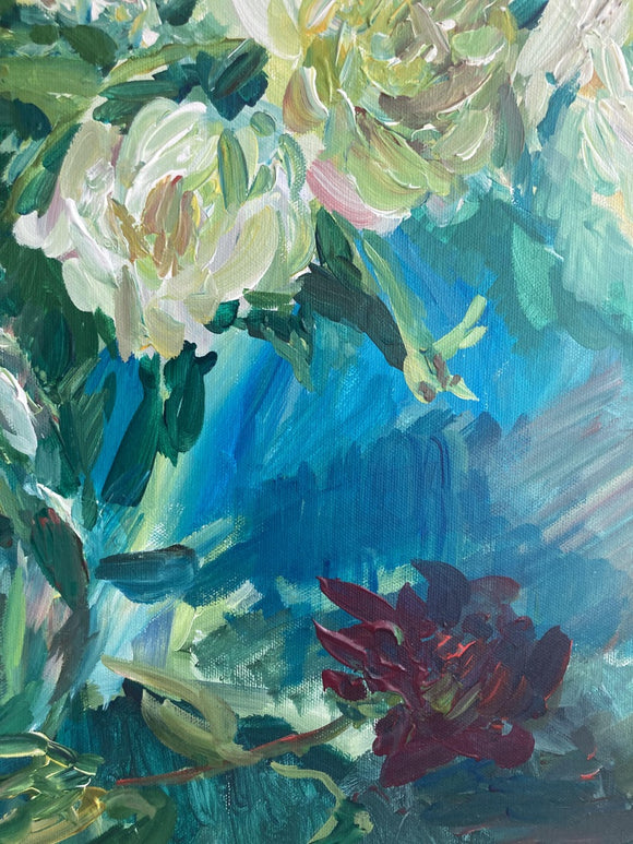 Peonies. Shades Of Light