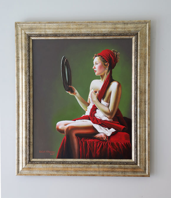 Woman With a Mirror
