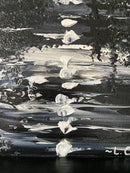 Abstract black and white landscape-9