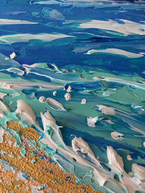 Abstract beachscape