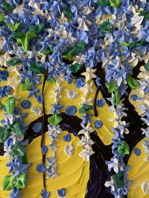 3D wisteria tree