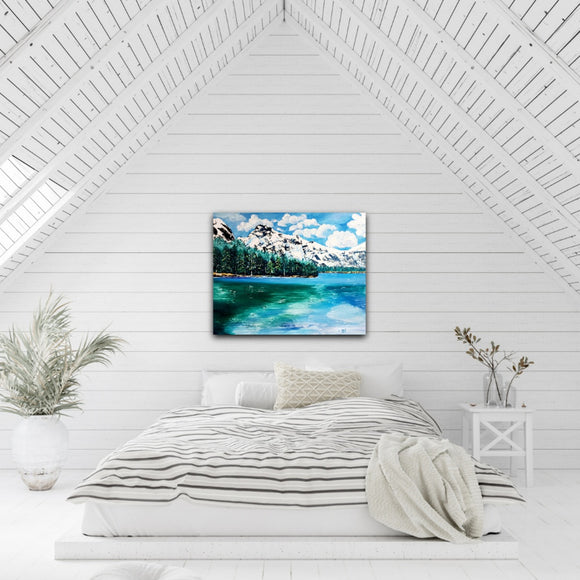 "The Scenic Beauty of Emerald Lake"