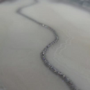 Resin Geode Wall Art in White and Silver-9