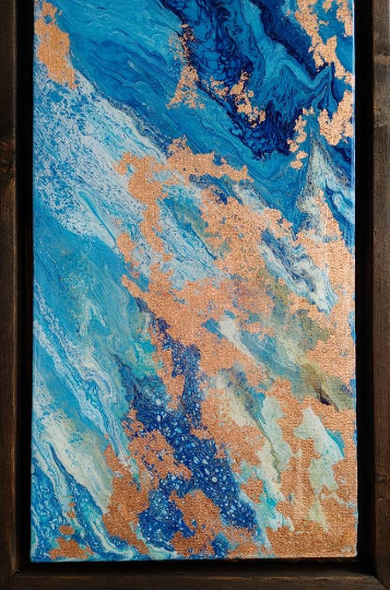 Resin Gold Foil Series Long
