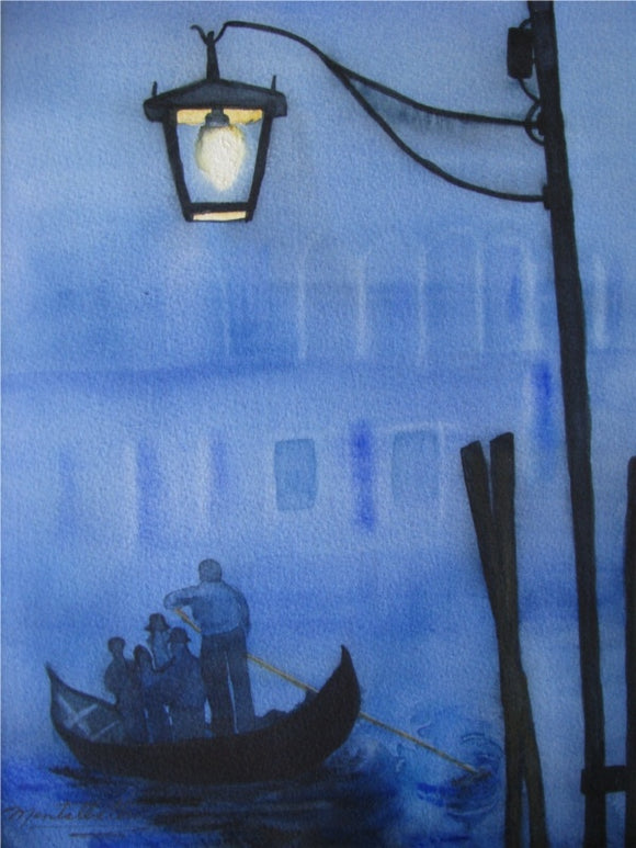 A Misty Night in Venice