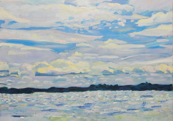 Blue Landscape