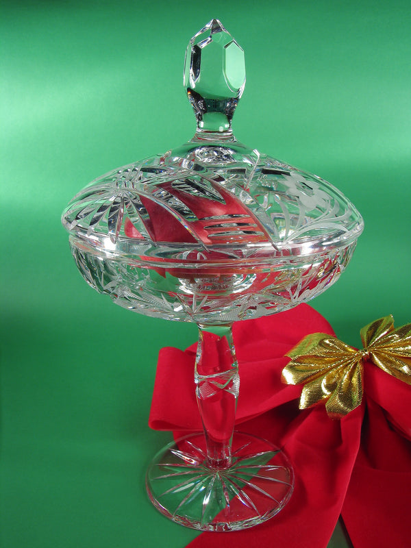 Crystal Bowl With Apple