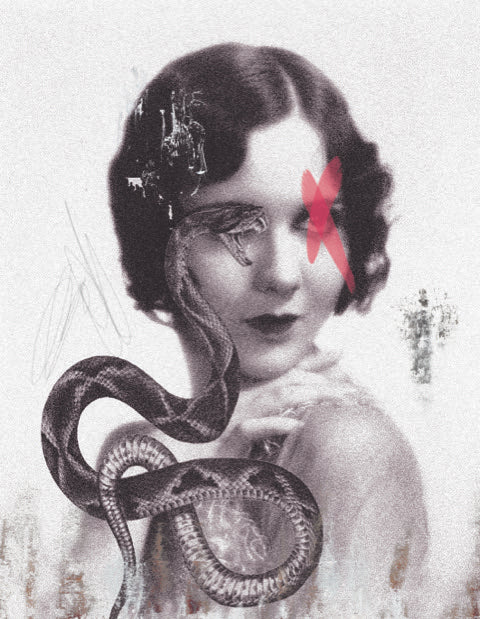 Girl with Snake