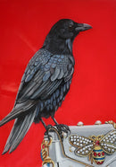 Crow on Gucci Purse-1