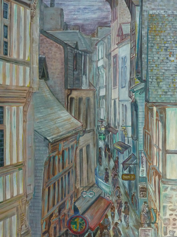 Street Scene - Mont St. Michel