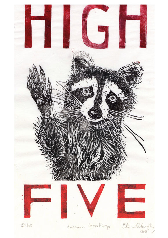 Raccoon Greetings