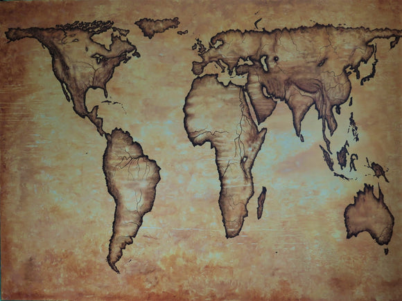 World Rivers Map