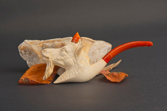 Broken Horn Goat Pipe