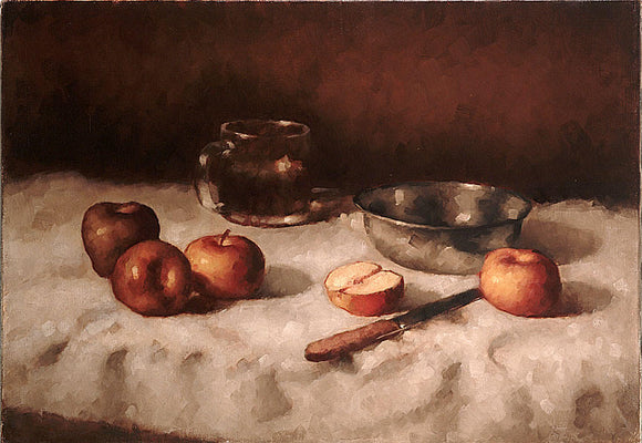 Arrangement with Apples & Mug