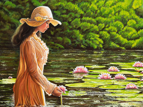 Among the Water Lillies